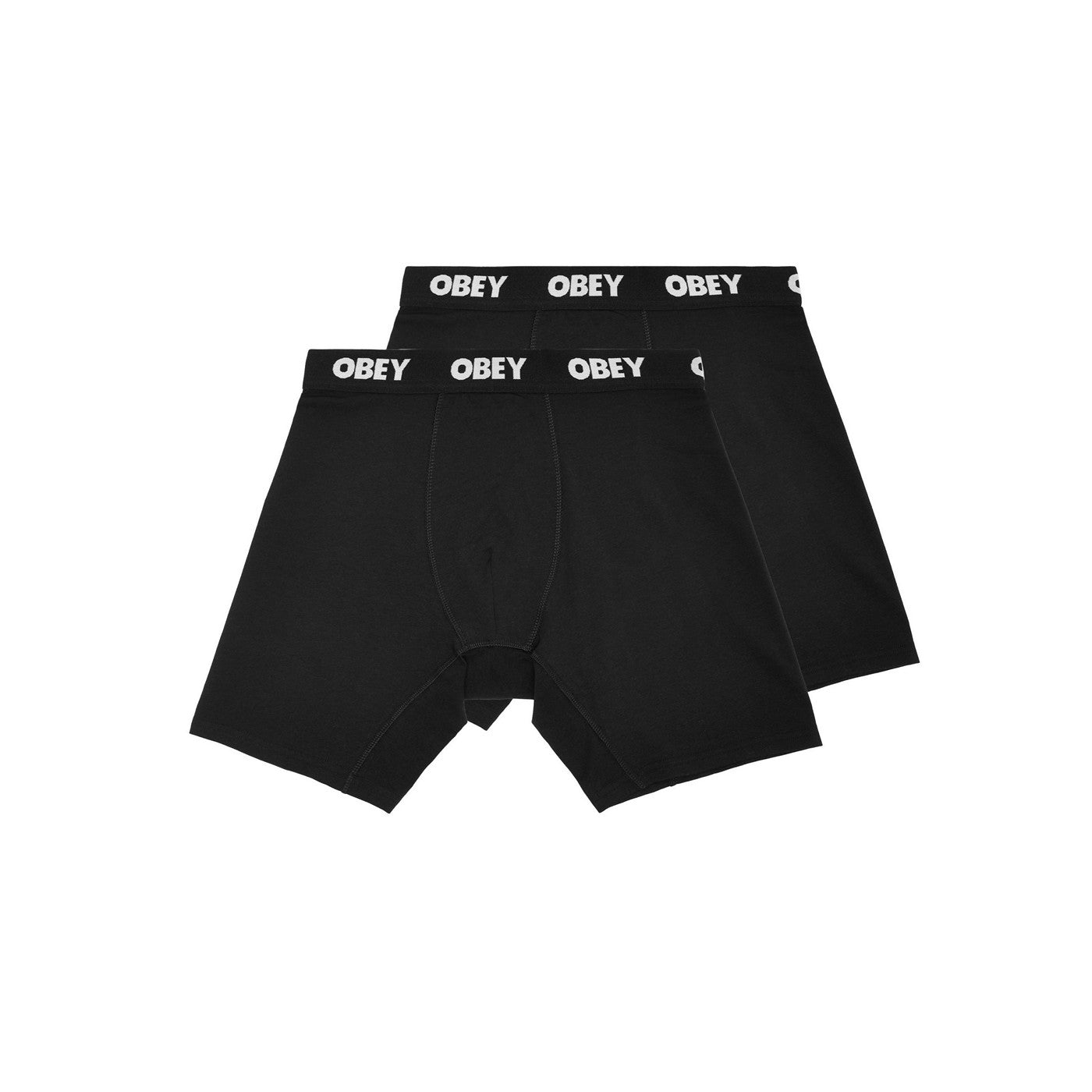 Obey Established Work 2 Pack Boxers - Black