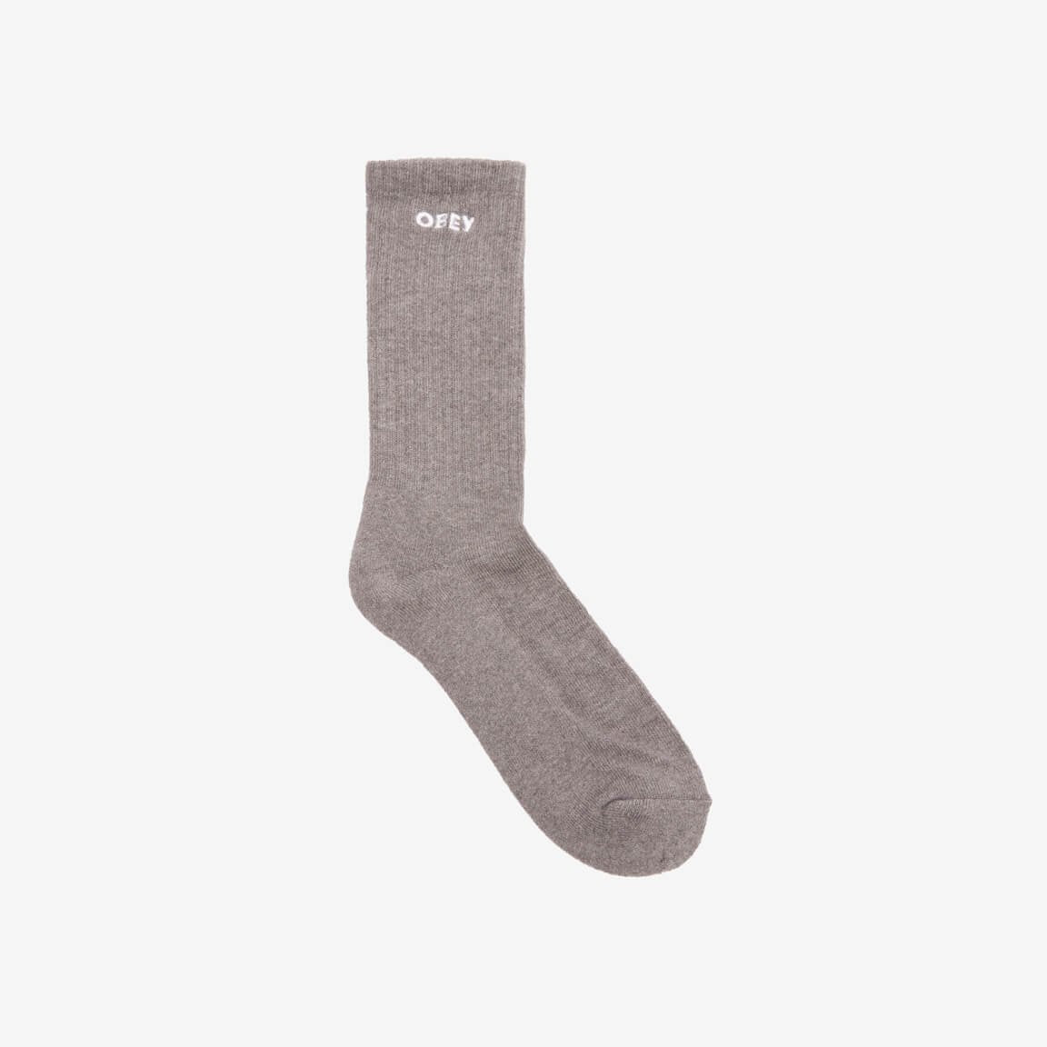 Obey Bold Socks - Ash Grey