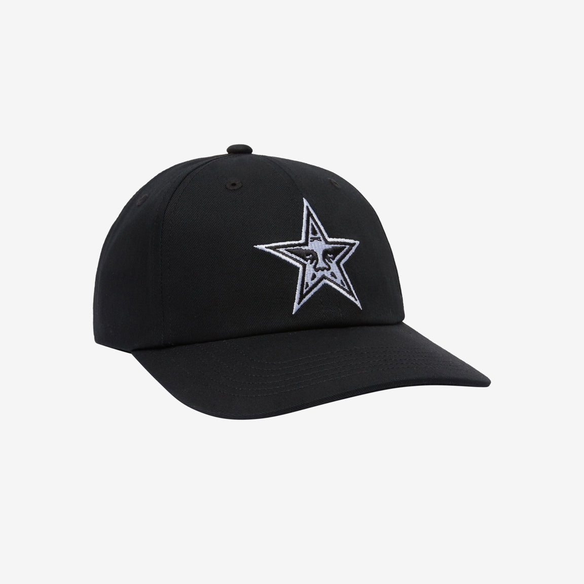 Obey Star 6 Panel - Black