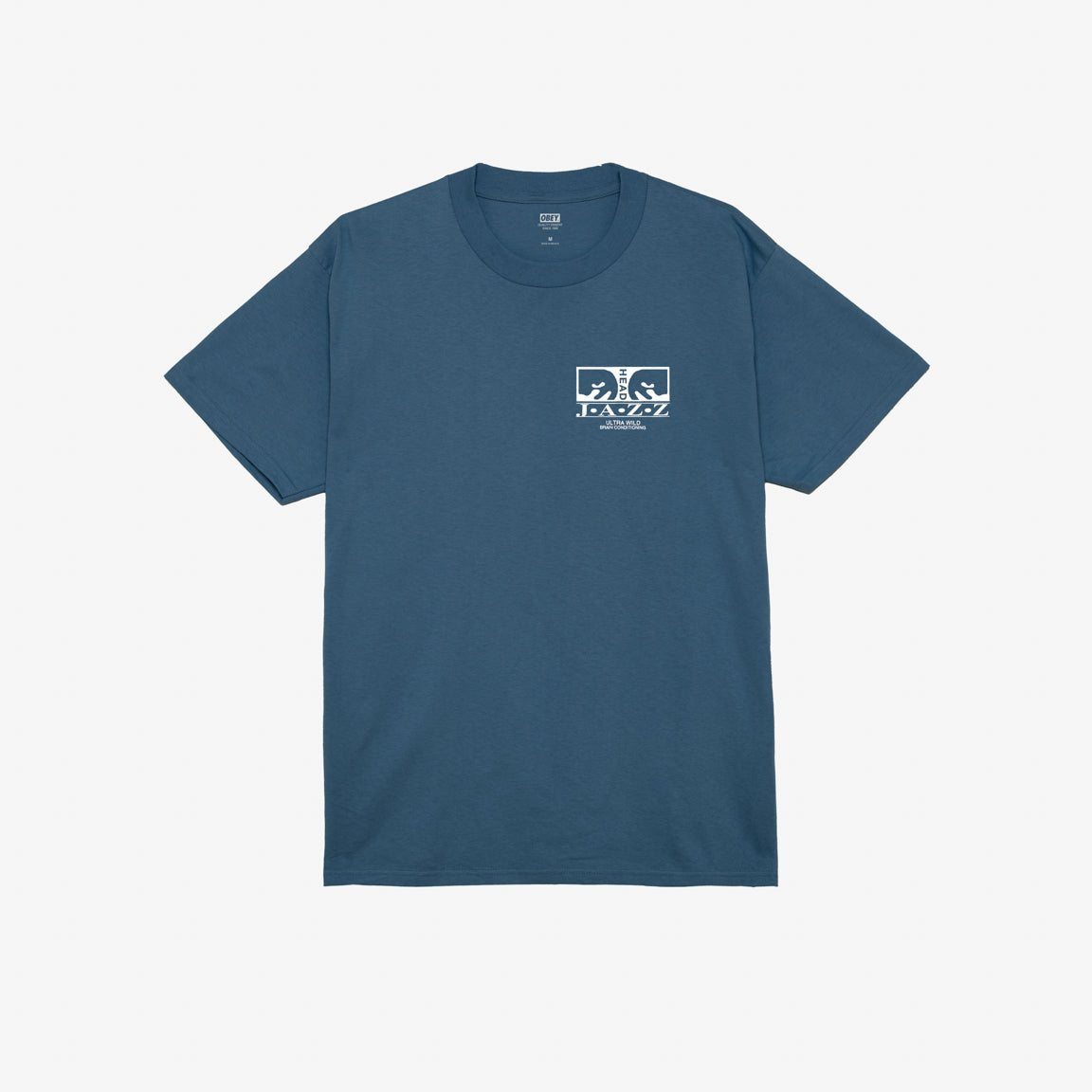 Obey Jazz Head T-Shirt - Harbour Blue