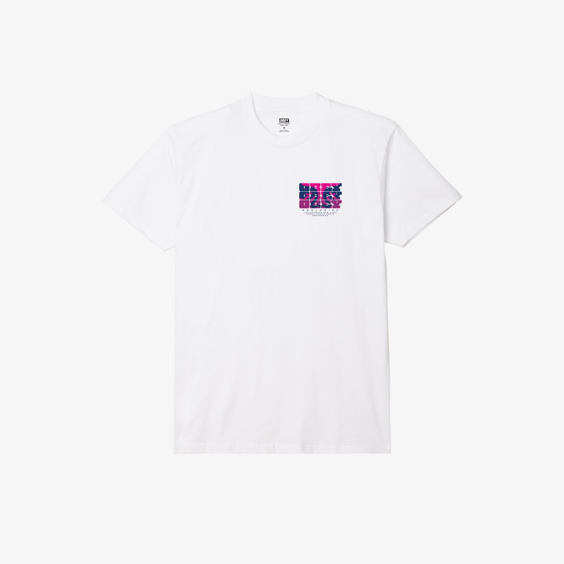 Obey Brick By Brick T-Shirt - White