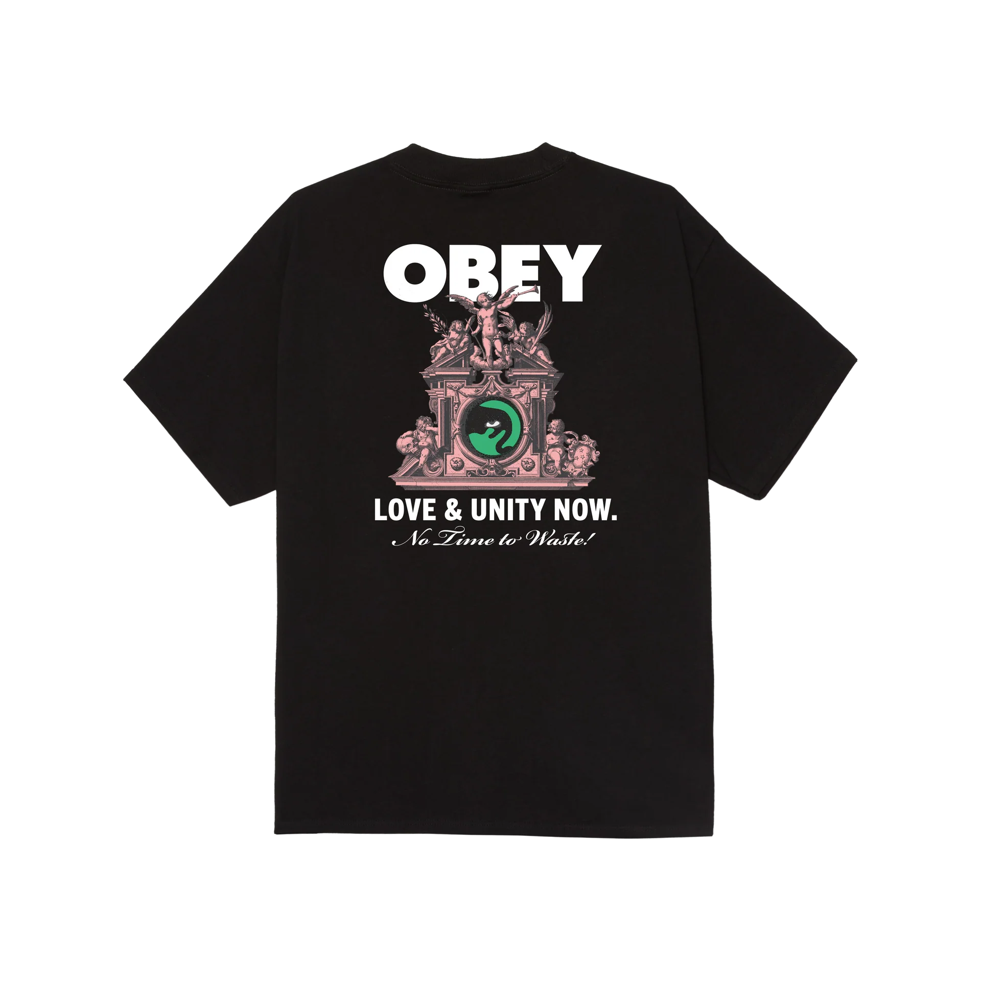 Obey Love & Unity Now T-Shirt - Black