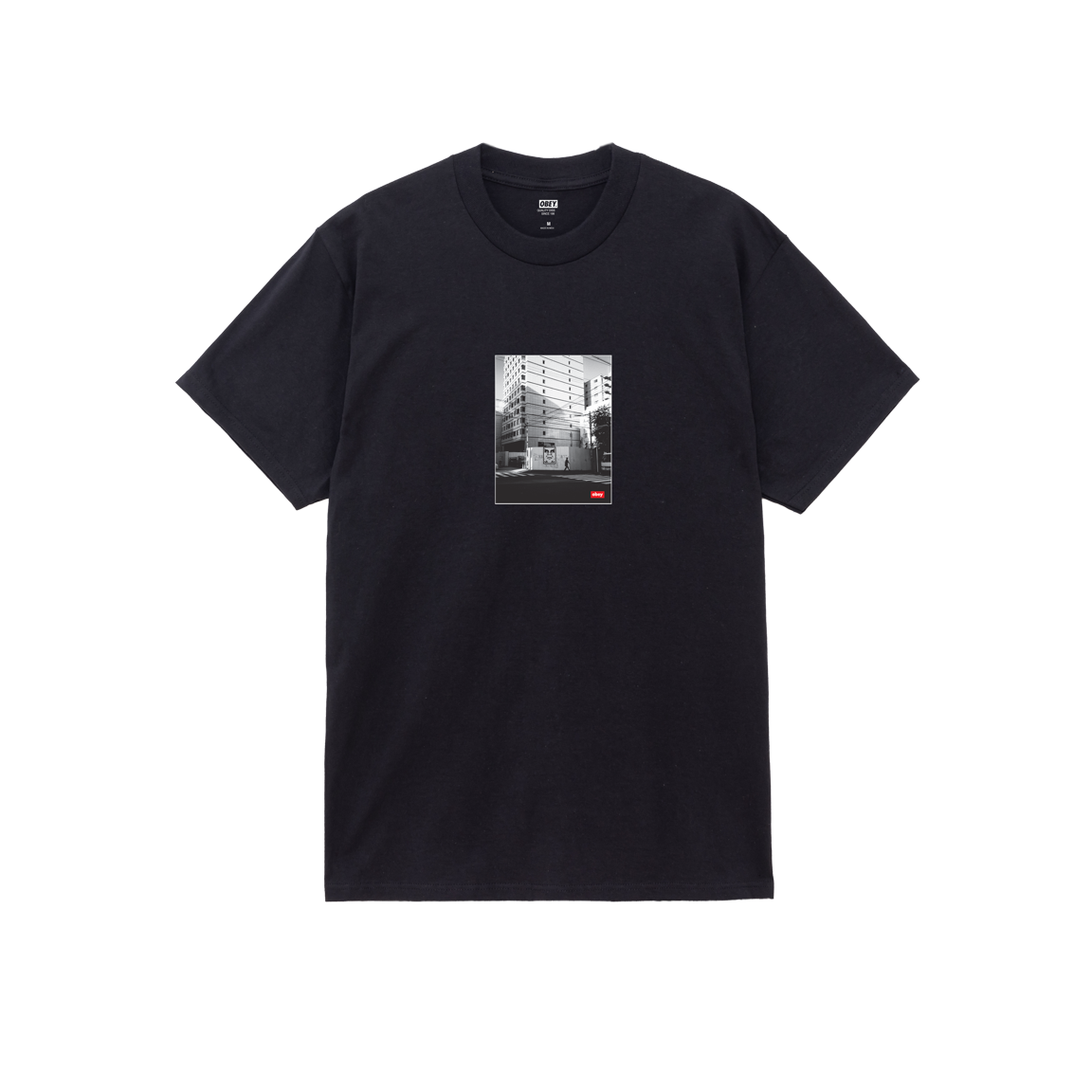 Obey Osaka Photo T-Shirt - Black