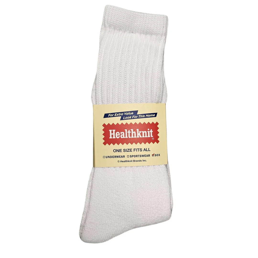 Healthknit 3 Pack Socks - White