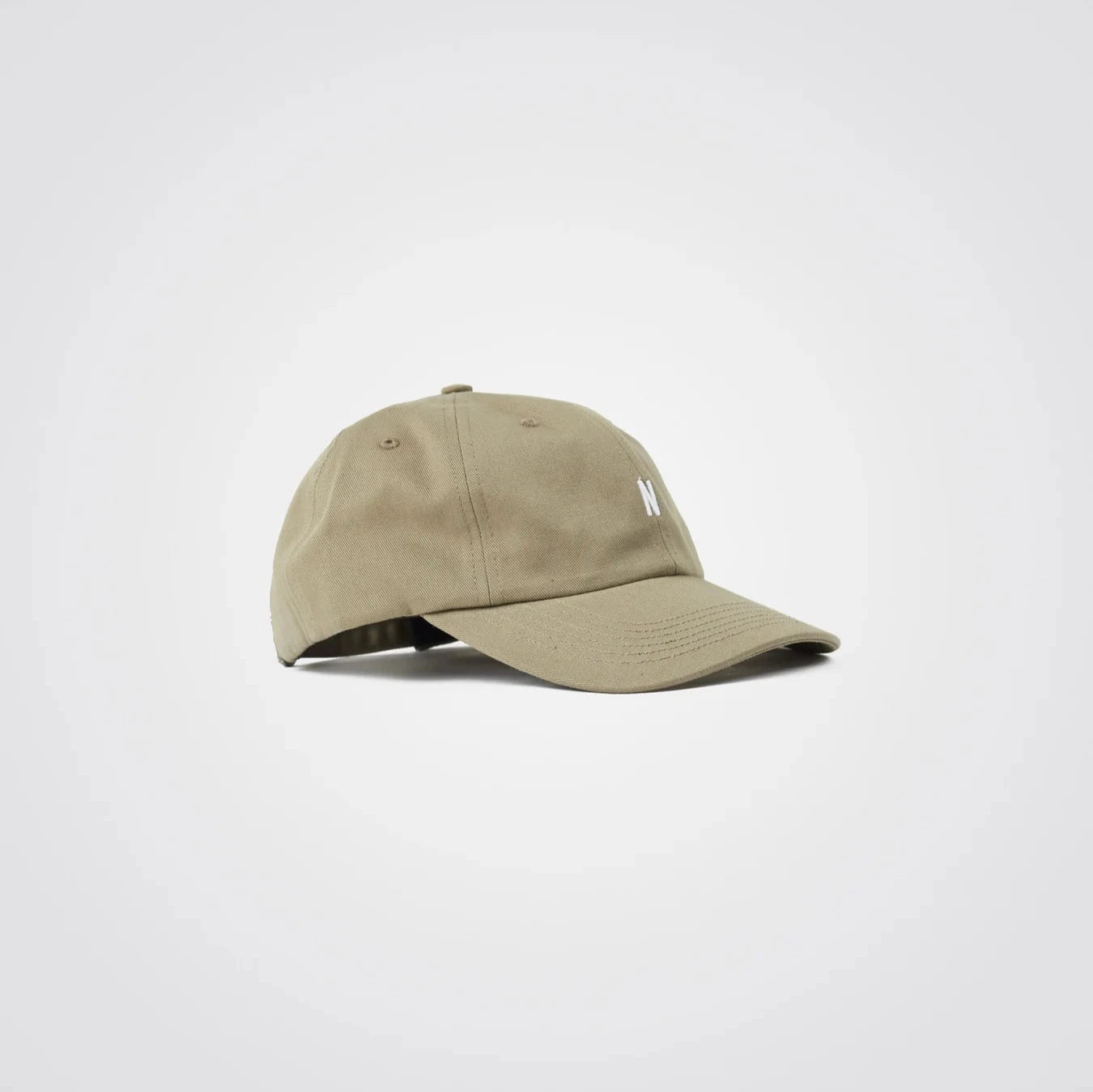 Norse Projects Twill Sports Cap - Sediement Green