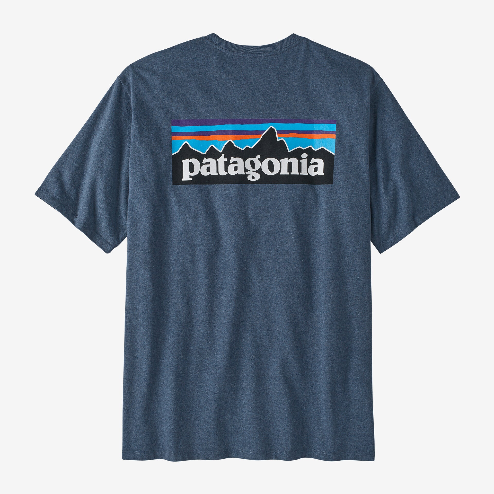 Patagonia P-6 Logo T-Shirt - Utility Blue