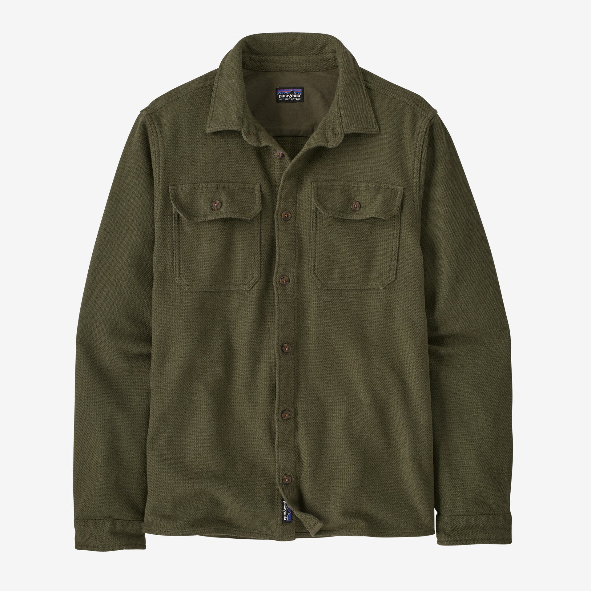 Patagonia Fjord Loft Shirt - Basin Green