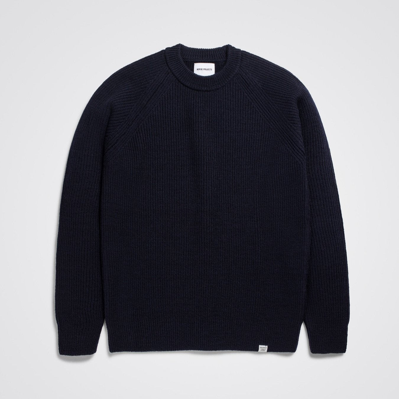 Norse Projects Roald Wool Sweat - Dark Navy