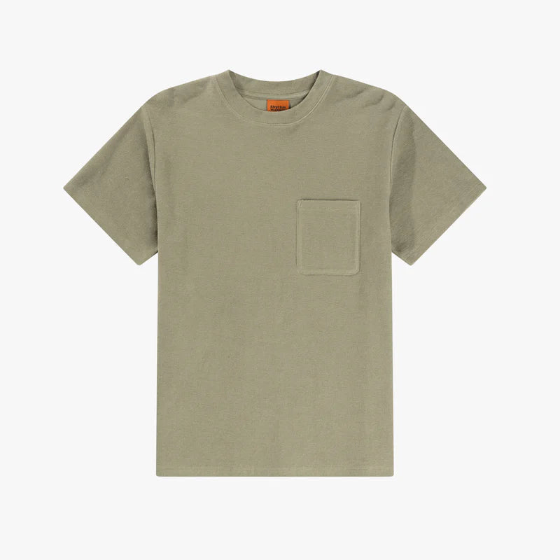 Rhythm Vintage Terry T-Shirt - Sage