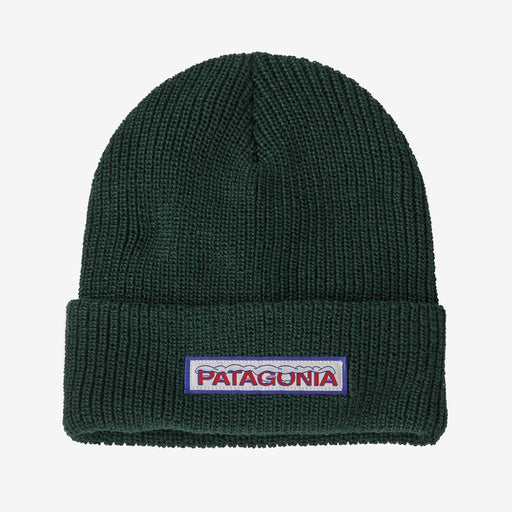 Patagonia Logo Beanie - Chill / Conifer Green