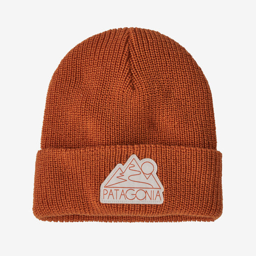 Patagonia Logo Beanie - Z's and S's / Redtail Rust