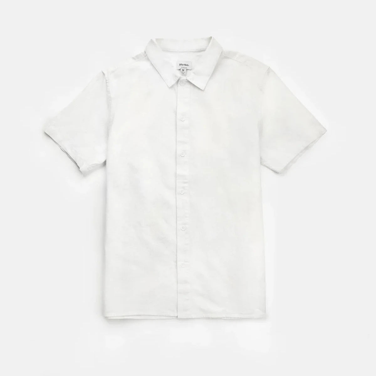 Rhythm Classic Linen Shirt - White