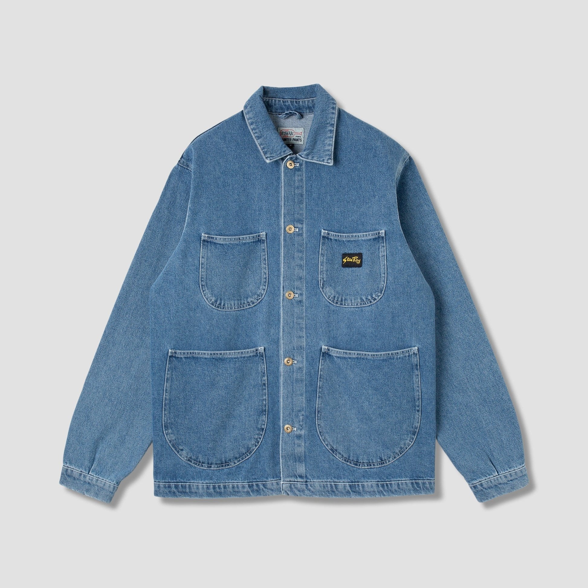 Stan Ray Coverall Jacket - Heavy Stone Wash