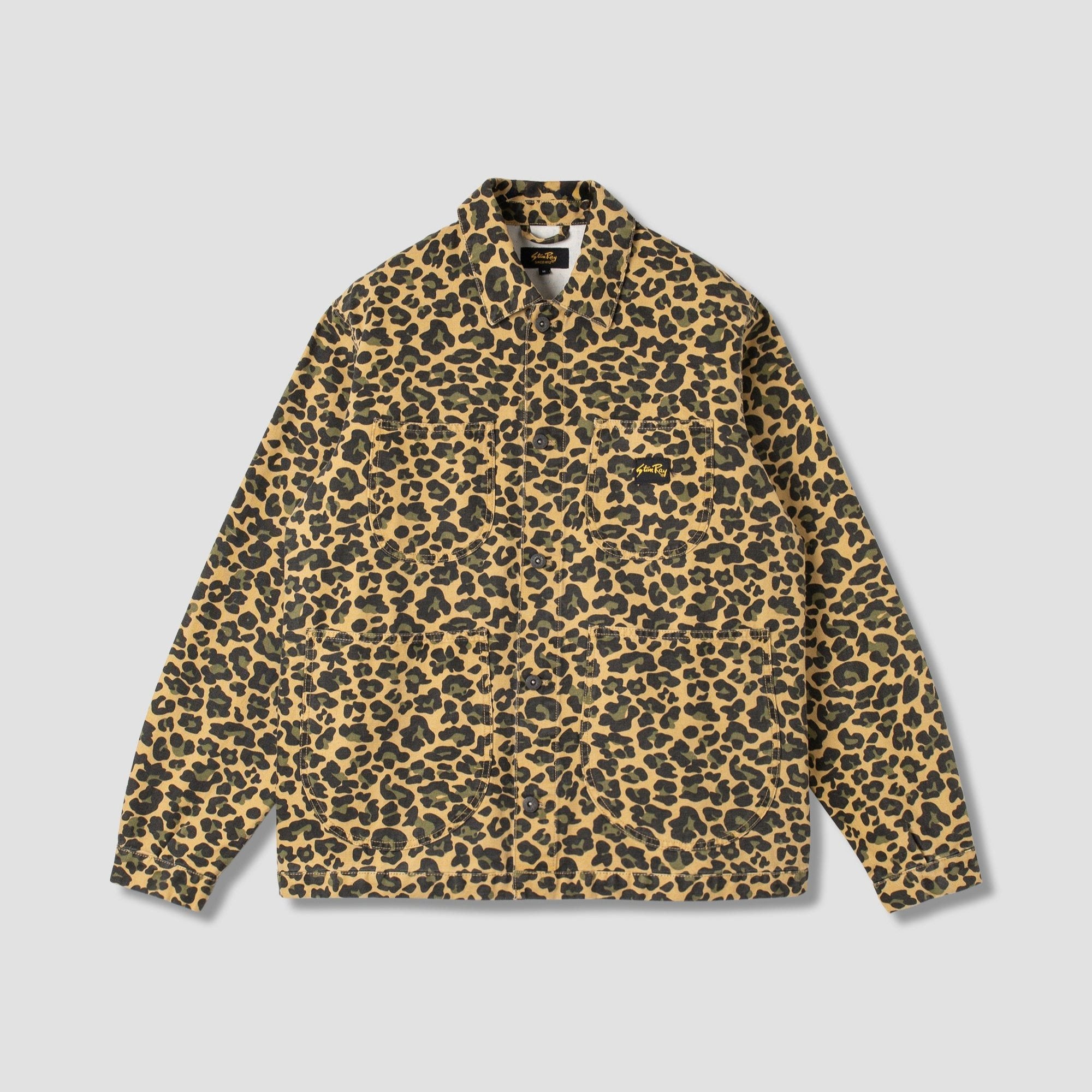 Stan Ray Coverall Jacket - Leopard Camo