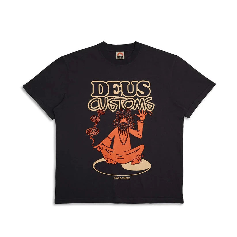 Deus Emphatic Wave T-Shirt - Anthracite