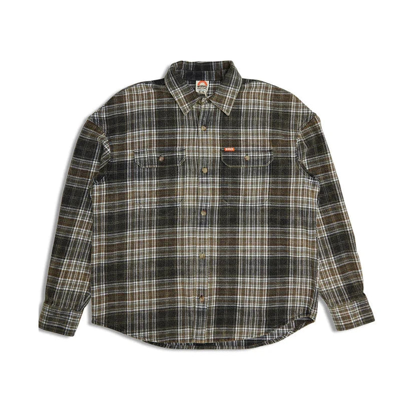 Deus Vacay Check Shirt - Grey Check