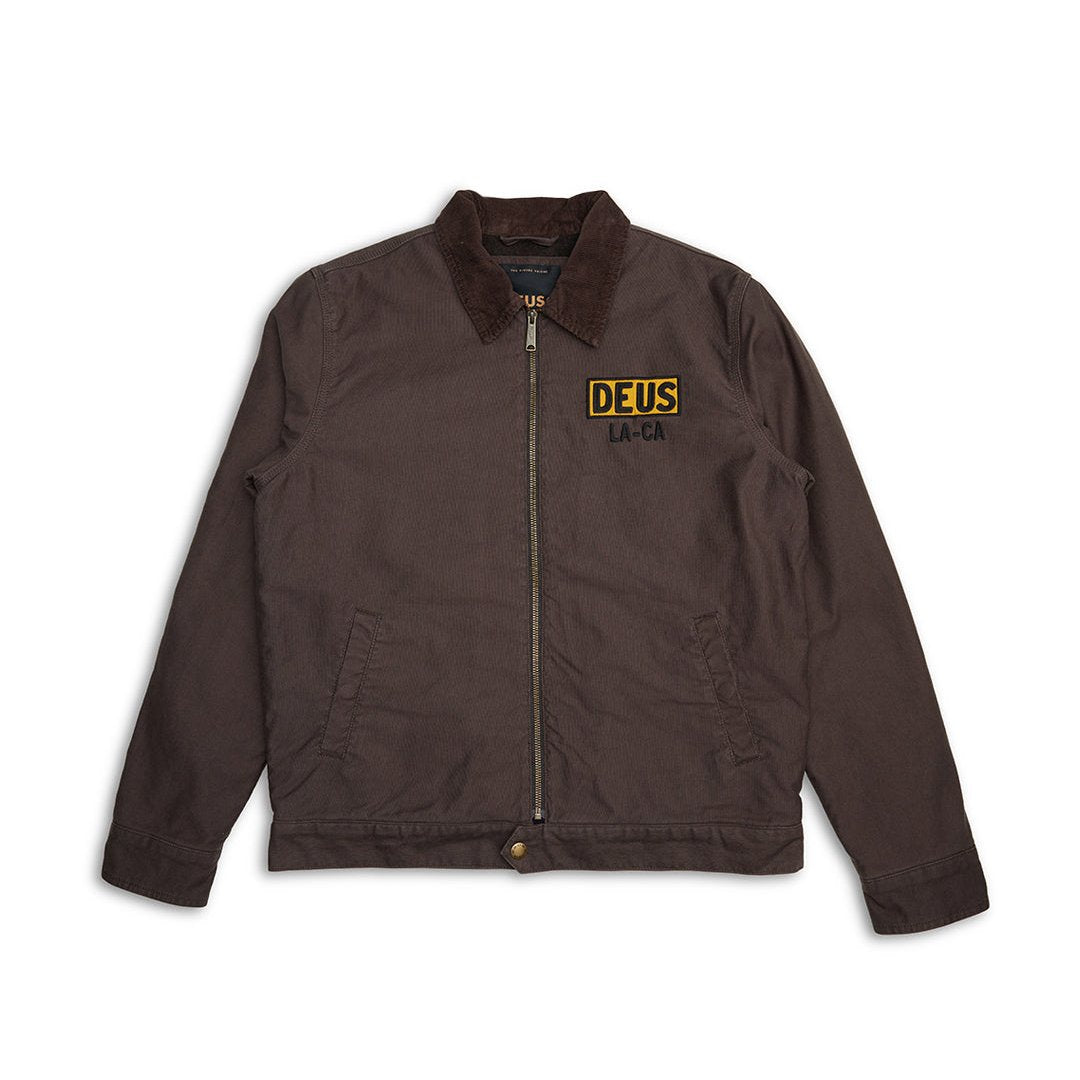 Deus Super Stitious Jacket - Chocolate Brown