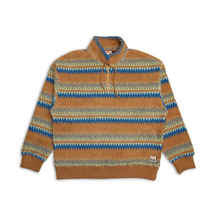 Deus Dylan Polar Fleece - Multi Stripe