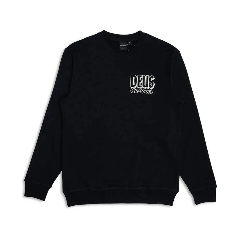 Deus Ever Seen Crew - Black