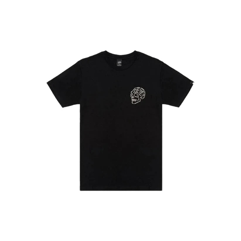 Deus Venice Skull T-Shirt - Black