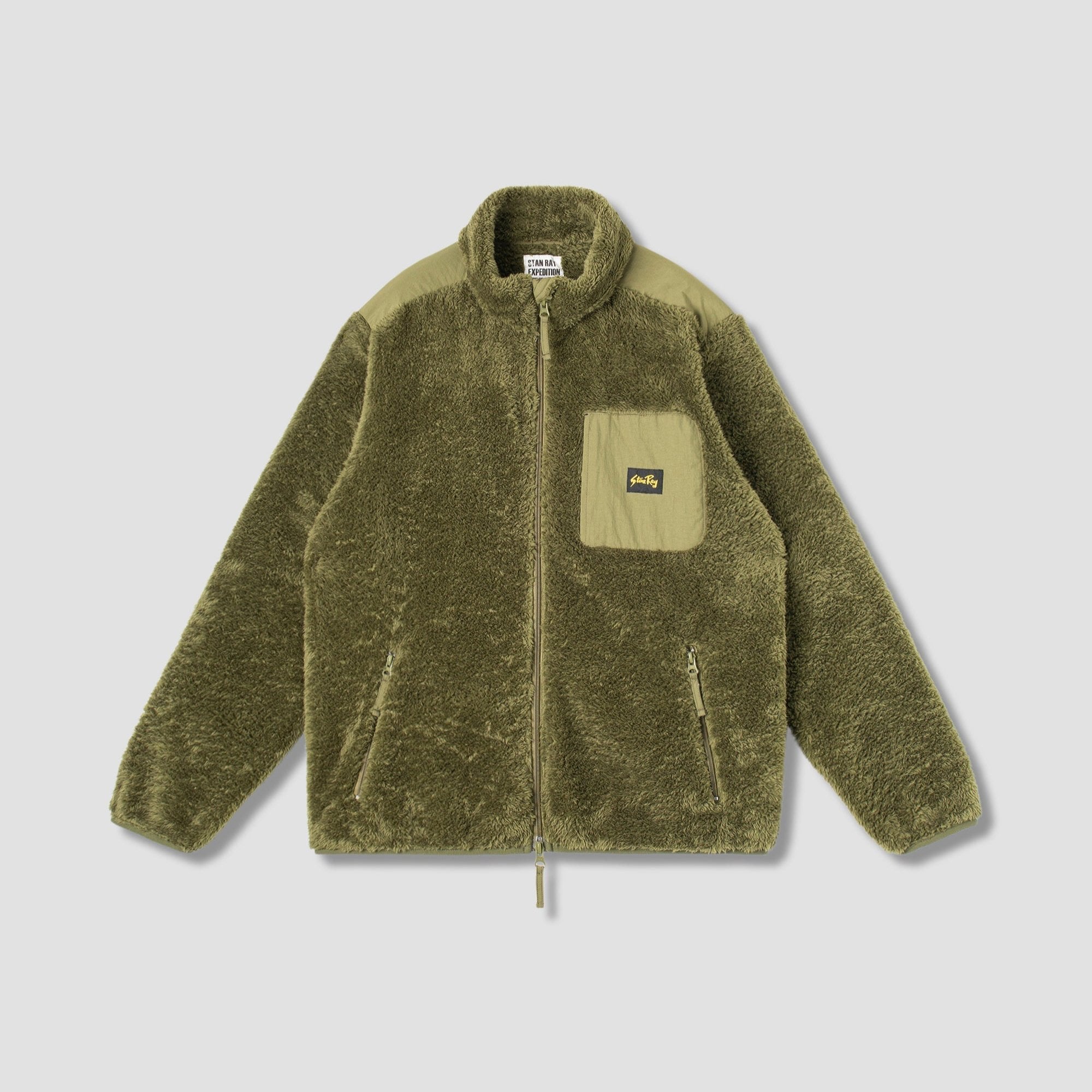 Stan Ray Fleece Jacket - Olive