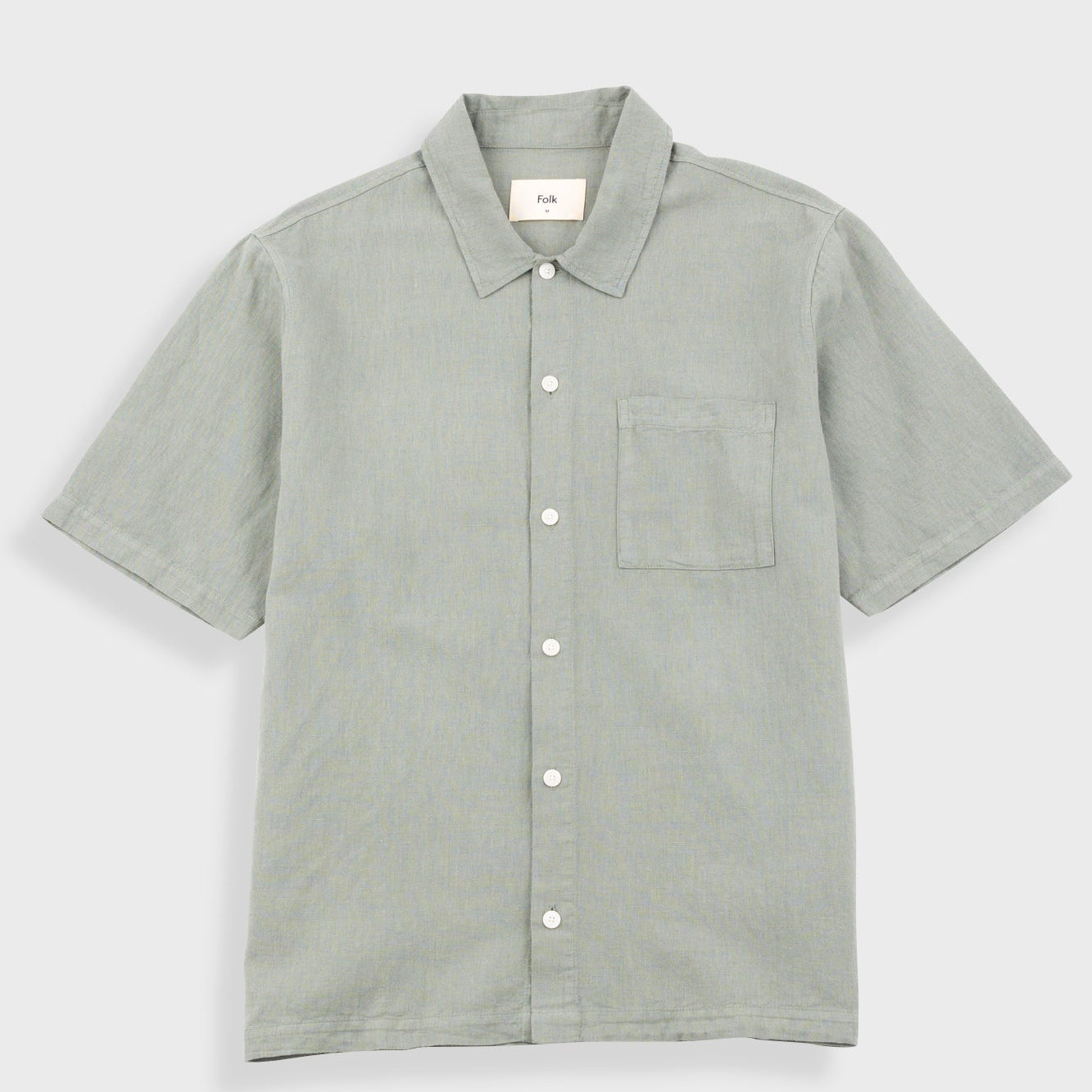 Folk Gabe Shirt - Light Sage