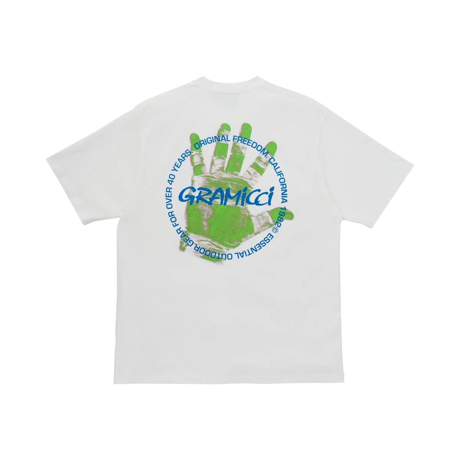 Gramicci Climbers Hand T-Shirt - White