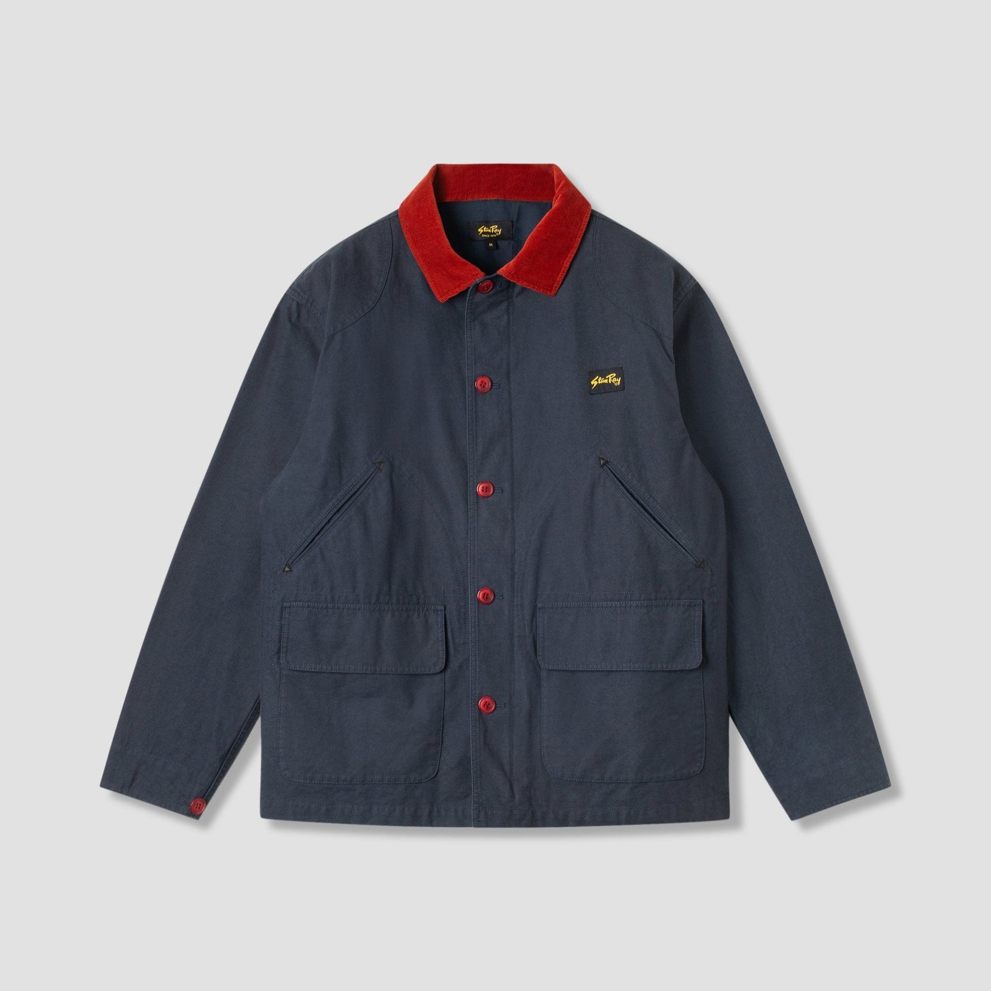 Stan Ray Hunters Jacket - Navy Half Panama