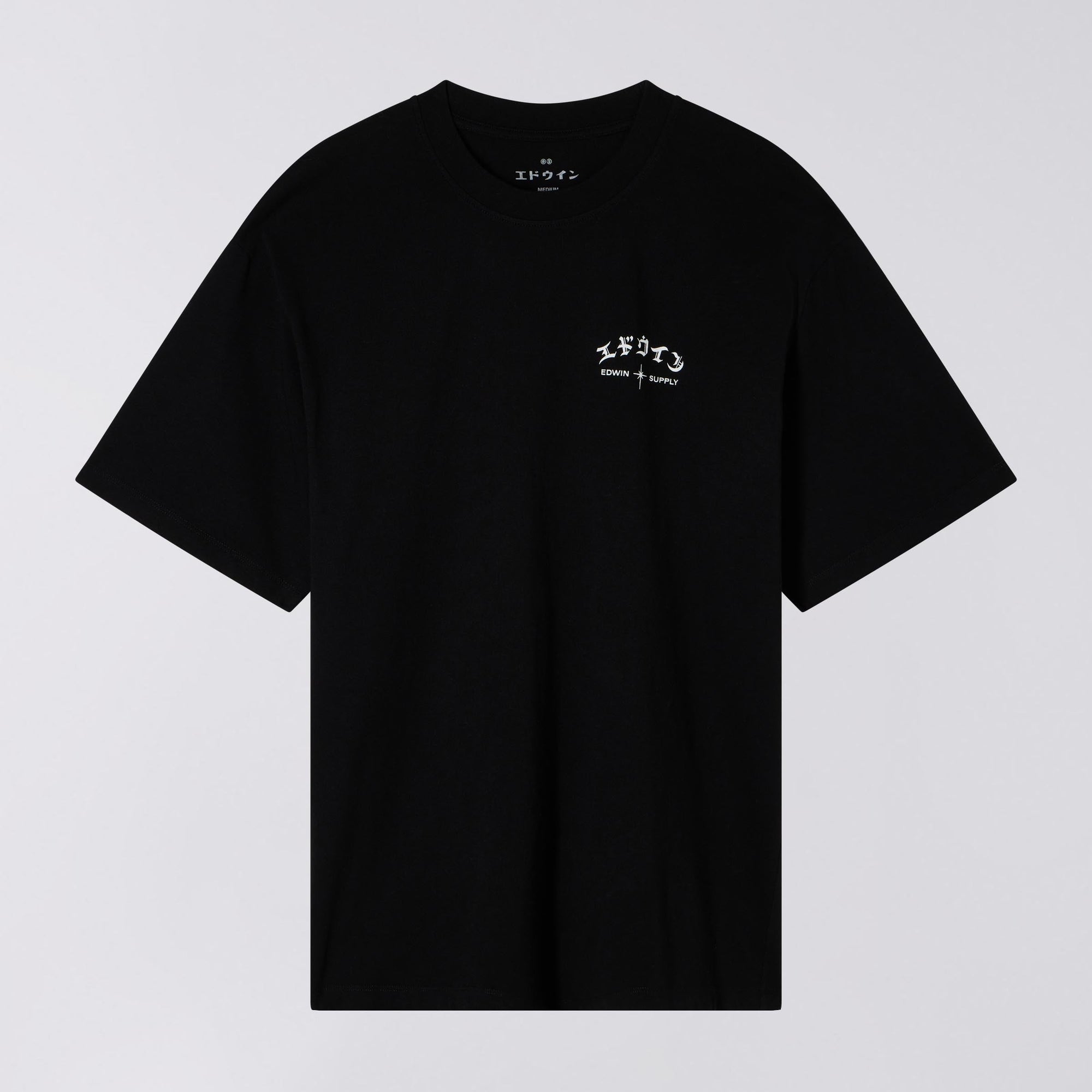 Edwin High Life Low Levels Chest T-Shirt - Black