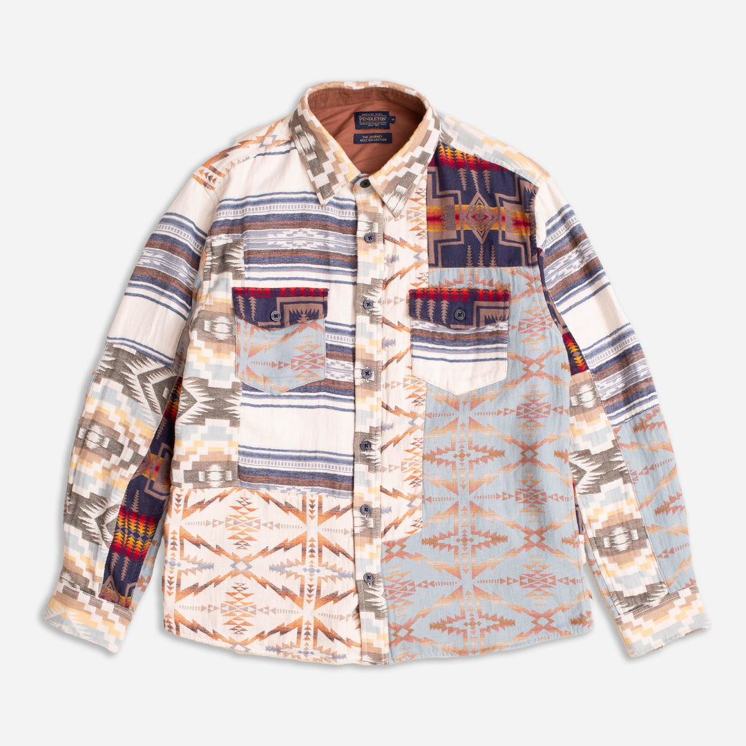 Pendleton La Pine Patchwork Overshirt - Patchwork