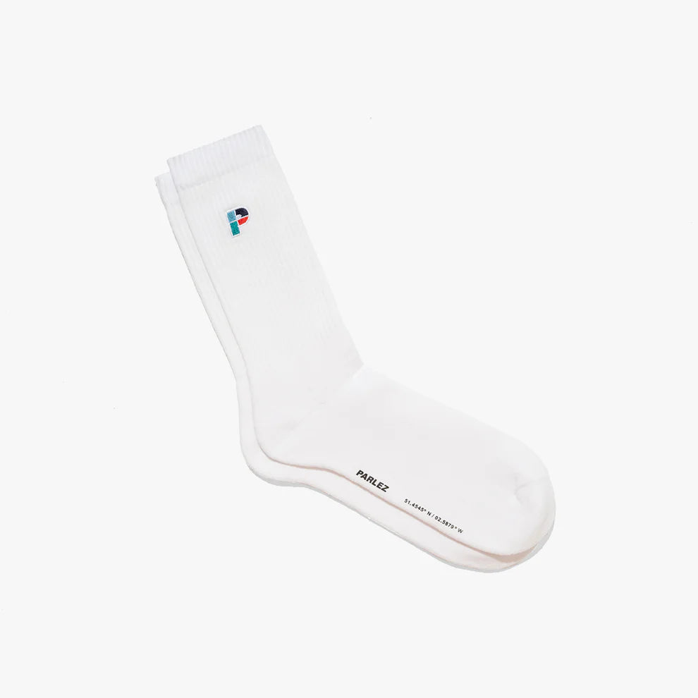 Parlez Lewis Sock - White