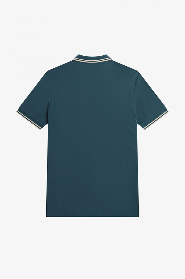 Buy the Fred Perry M3600 Polo - Petrol Blue | Jingo Clothing