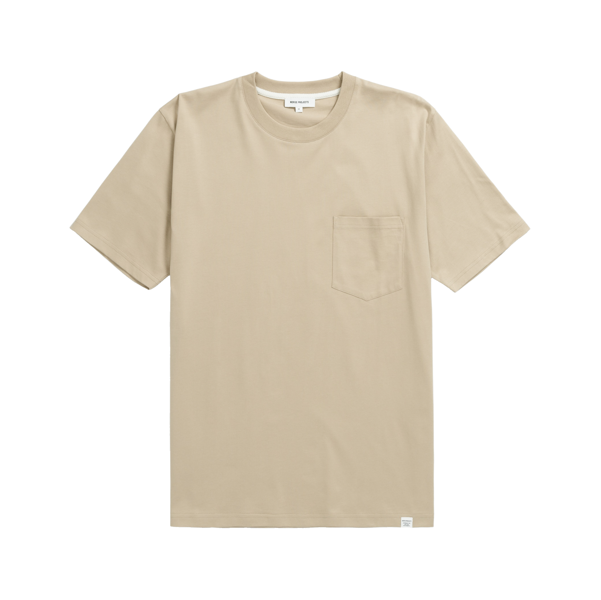 Norse Projects Johannes Pocket T-Shirt - Tan