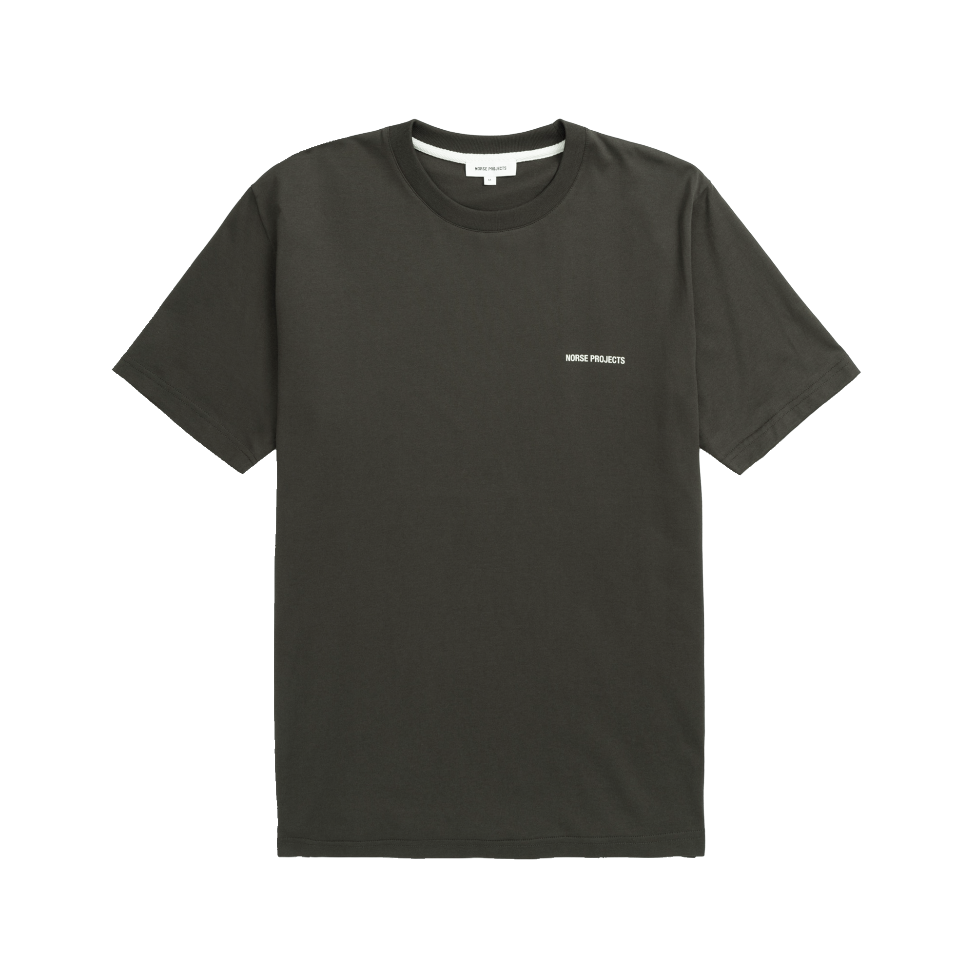 Norse Projects Johannes Logo T-Shirt - Espresso