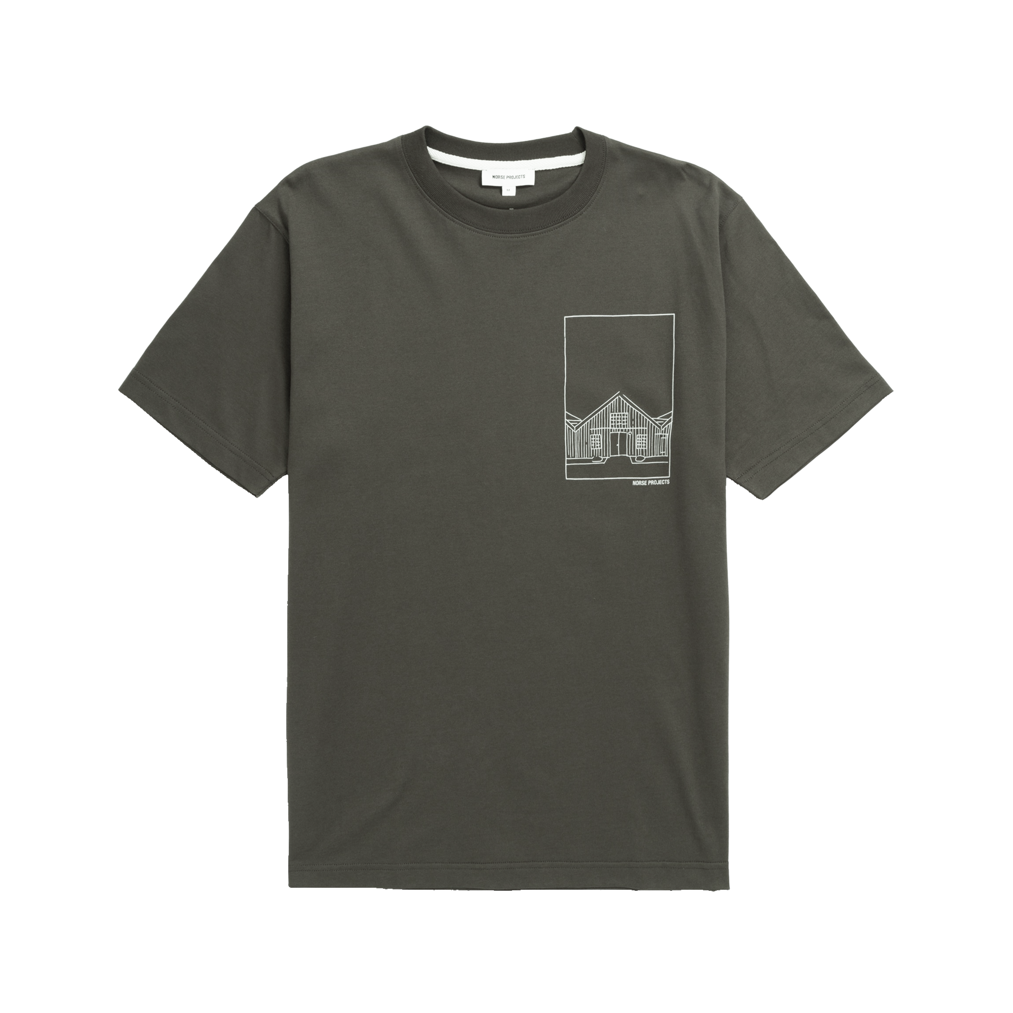 Norse Projects Johannes Kanonbadsve T-Shirt - Espresso