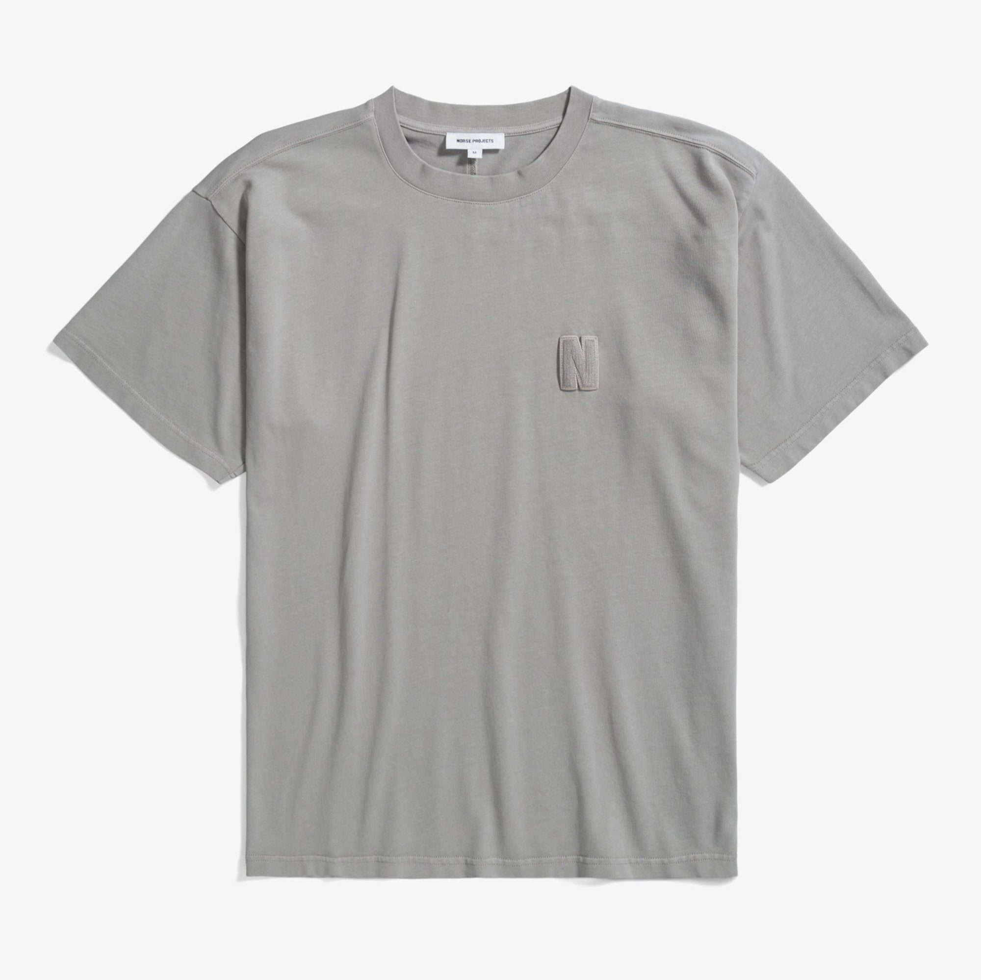 Norse Projects Simon Loose N Patch T-Shirt - Weather Grey