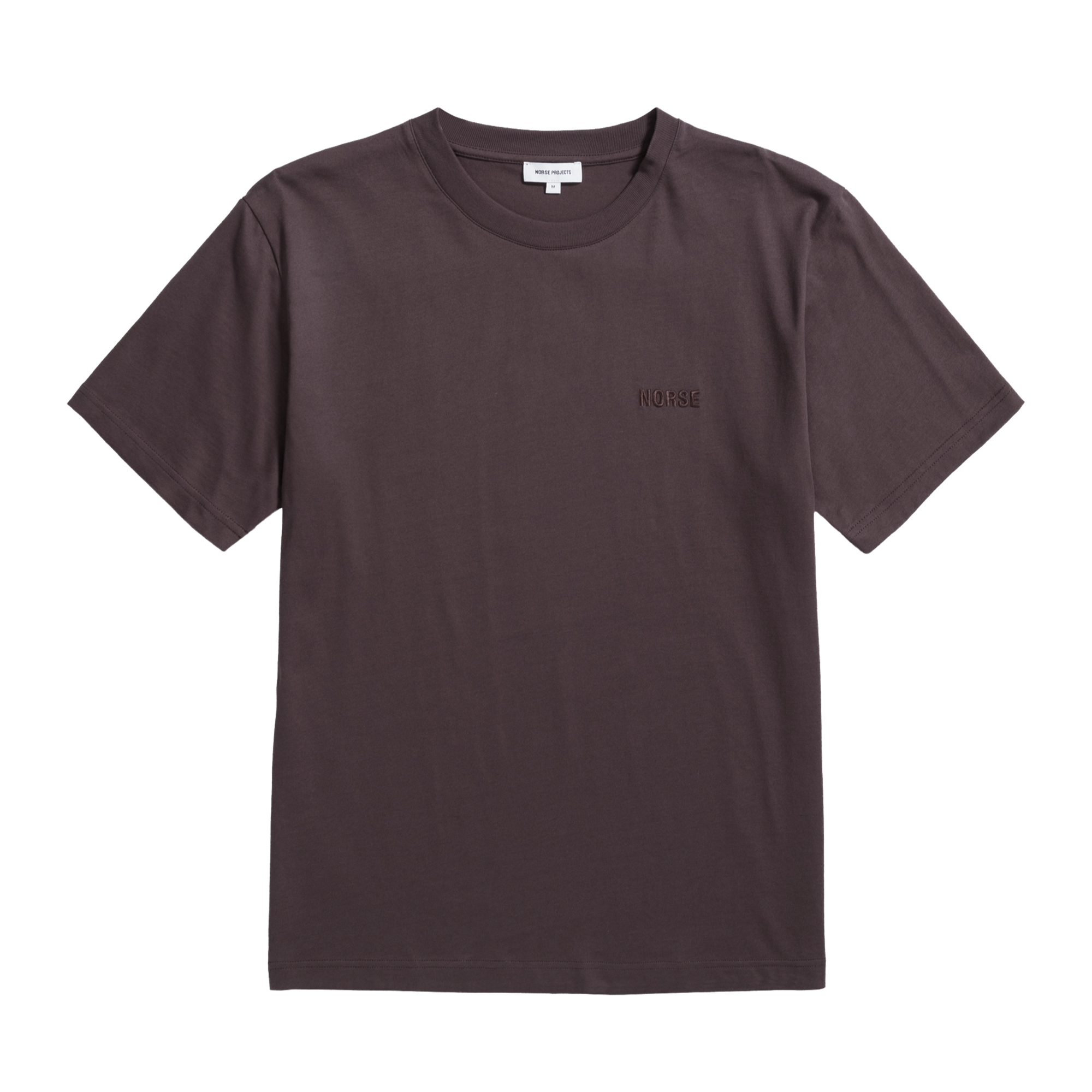 Norse Projects Johannes Norse Logo T-Shirt - Wine Red