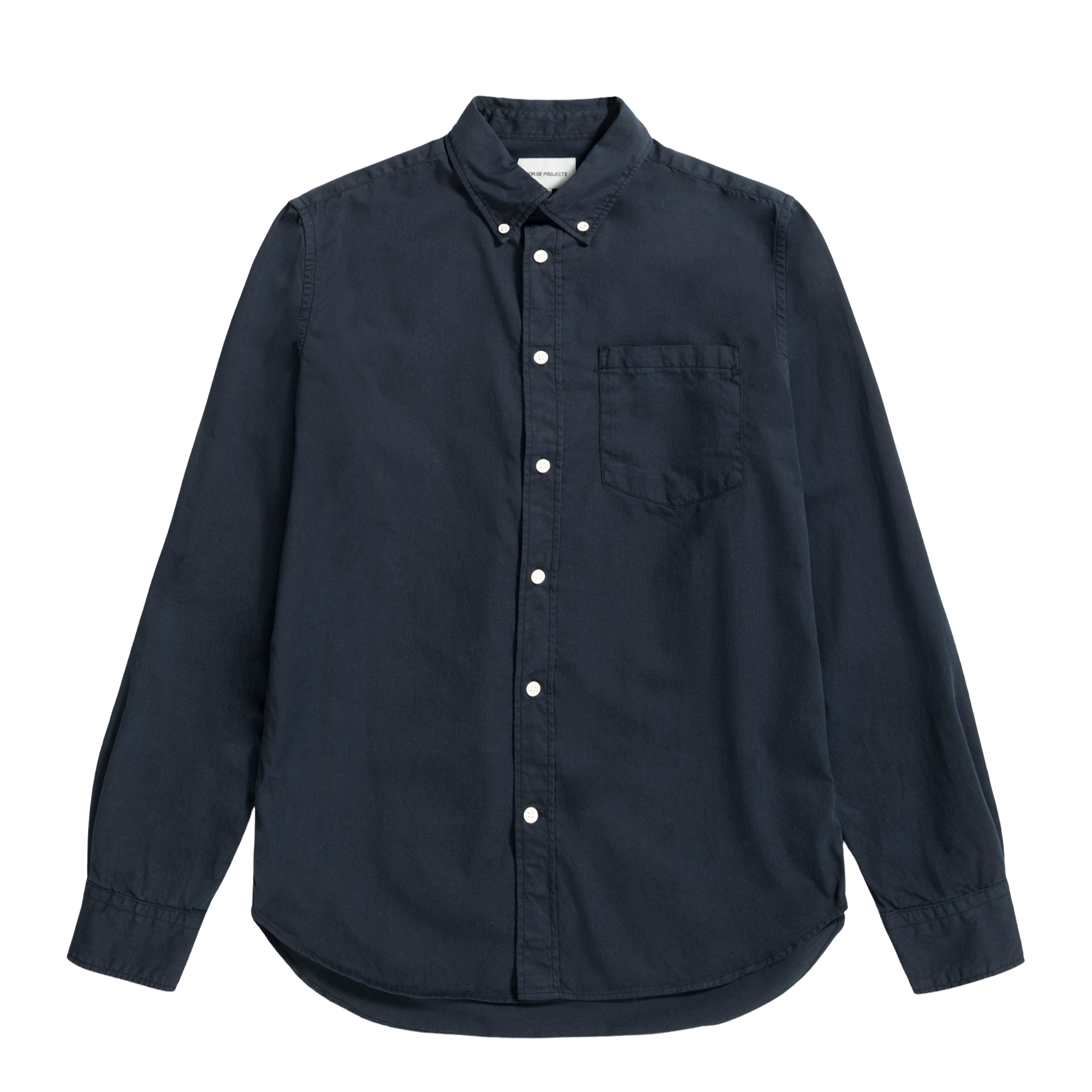 Norse Projects Osvald BD Twill Shirt - Dark Navy