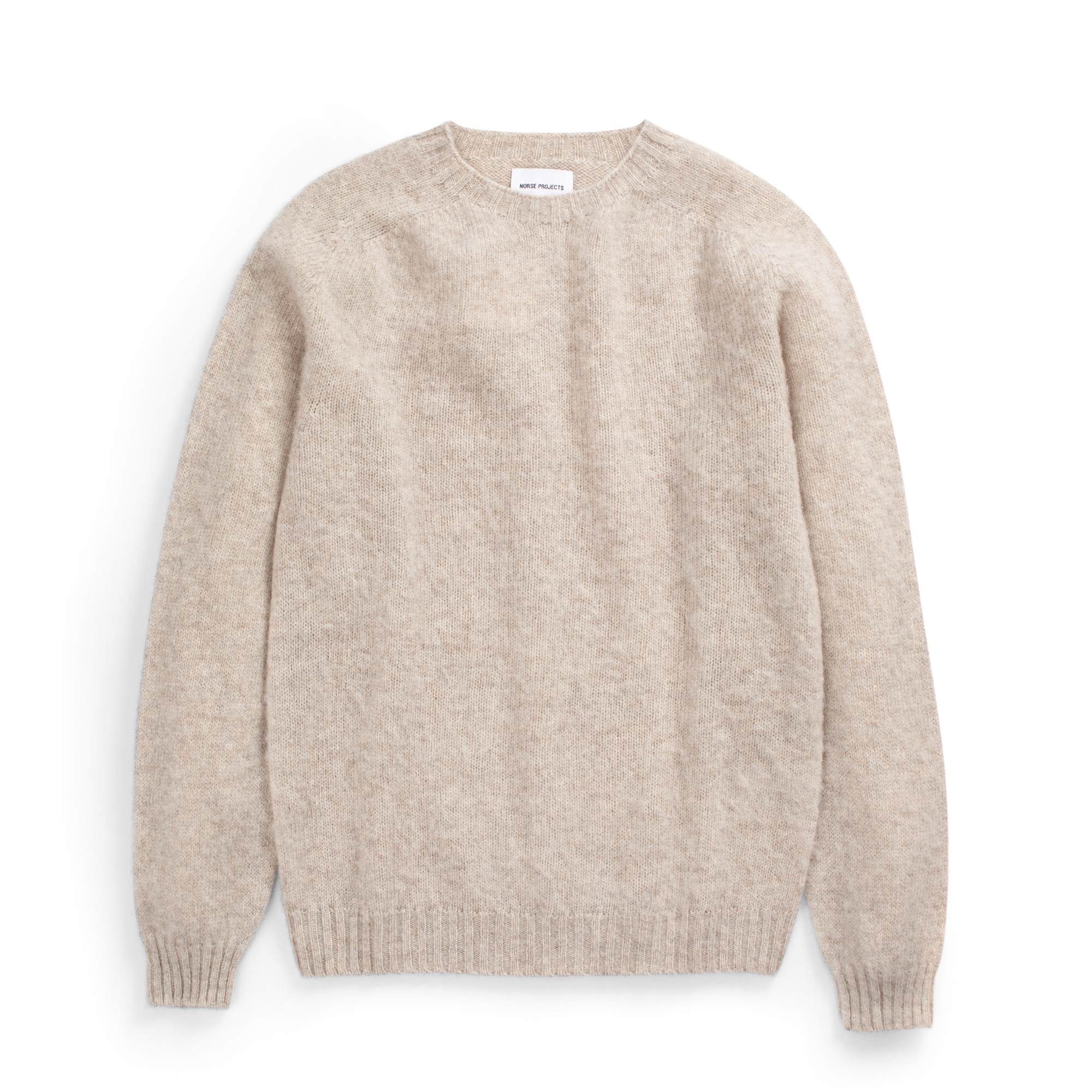 Norse Projects Birnir Lambswool Knit - Oatmeal