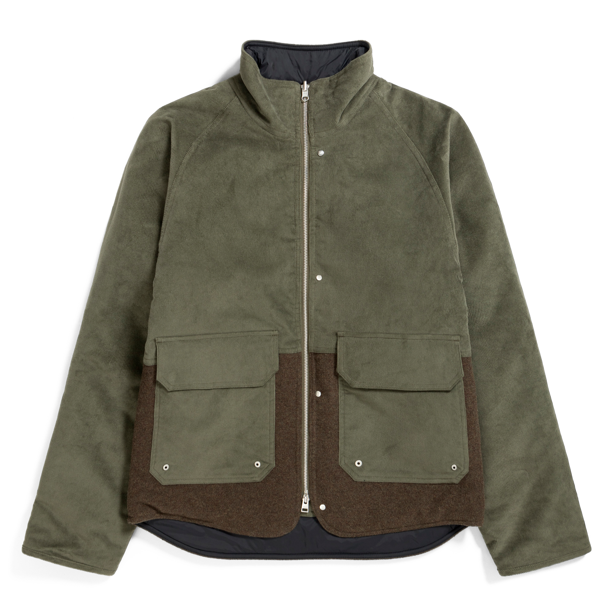 NP Hakon Solotex Cord Jacket - Ivy Green