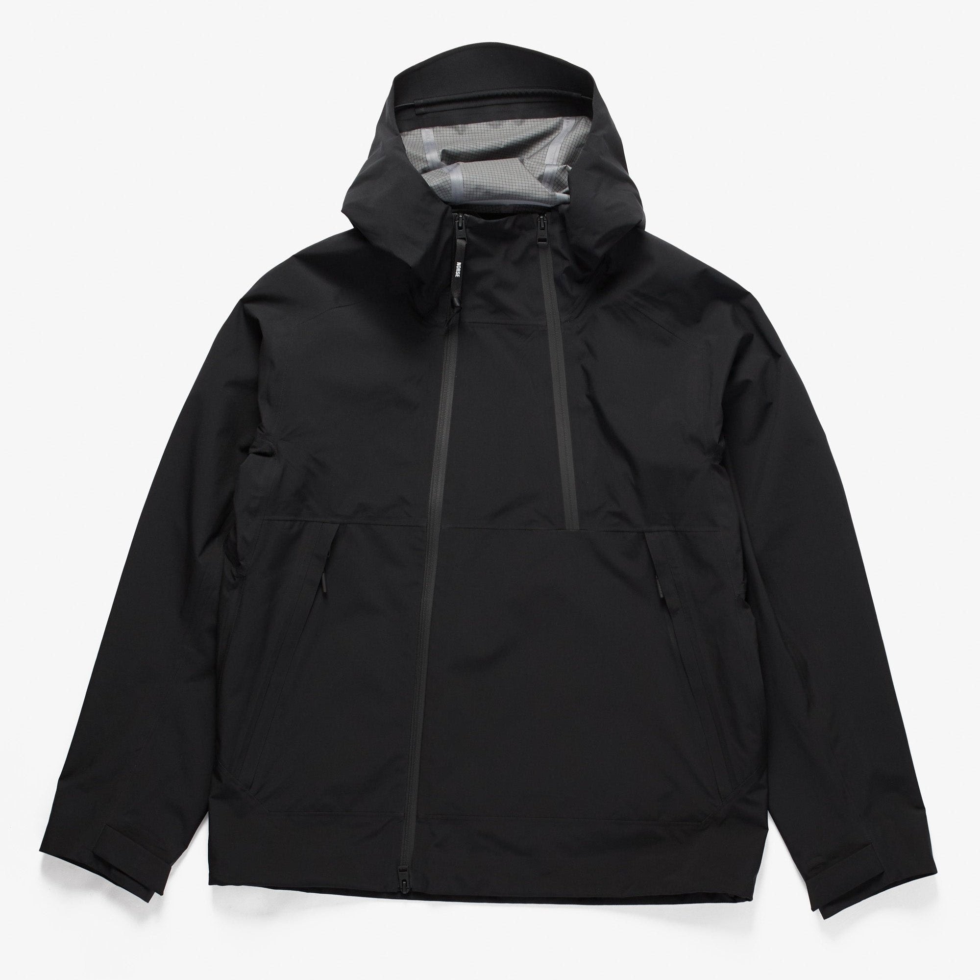 Norse Projects 3L Waterproof Shell Jacket - Black