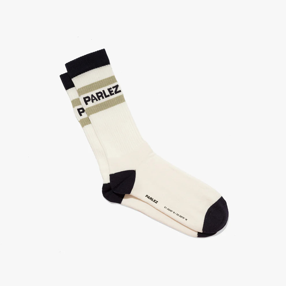 Parlez Strive Sock - White / Midnight