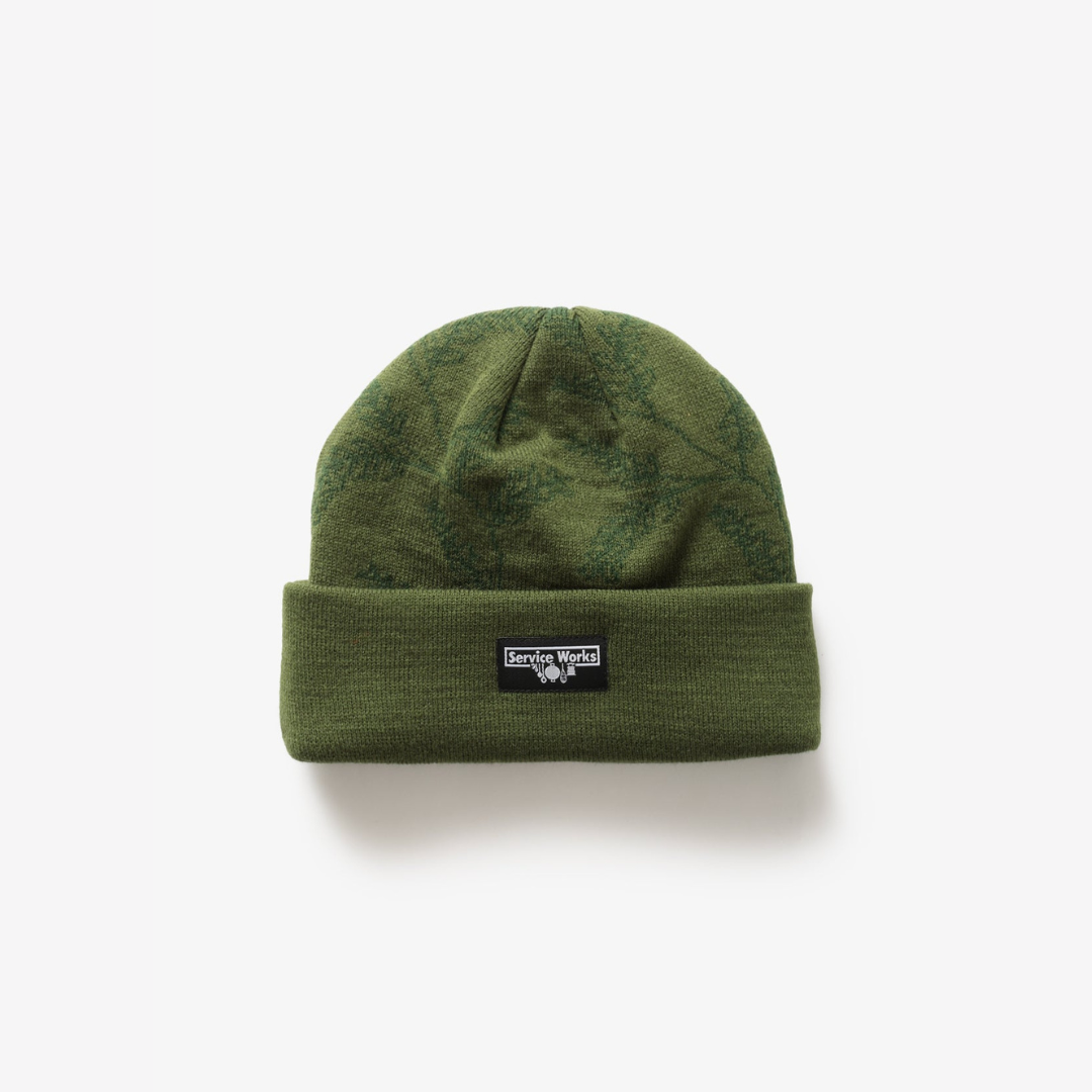 Service Works Olive Branch Beanie - Olive