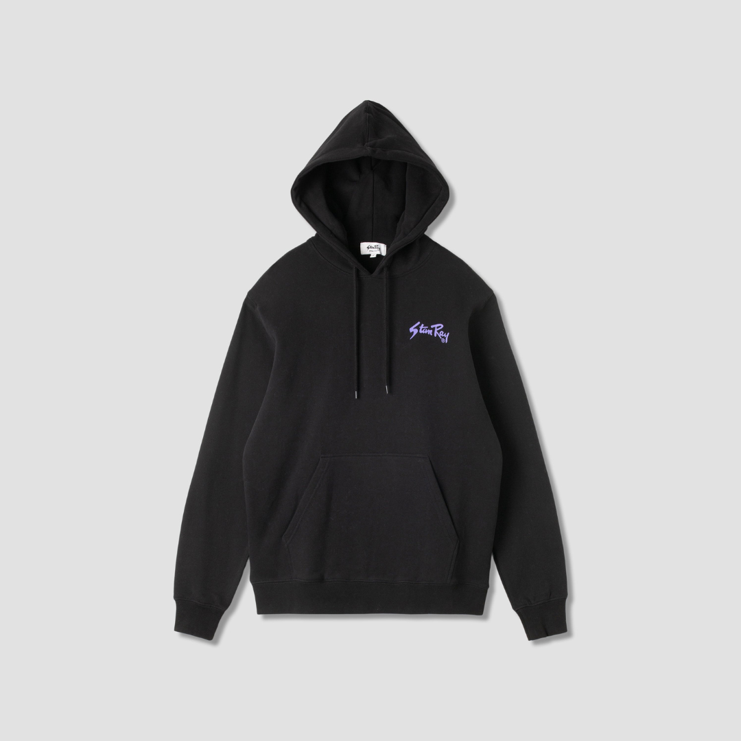 Stan Ray OG Hood - Black / Purple