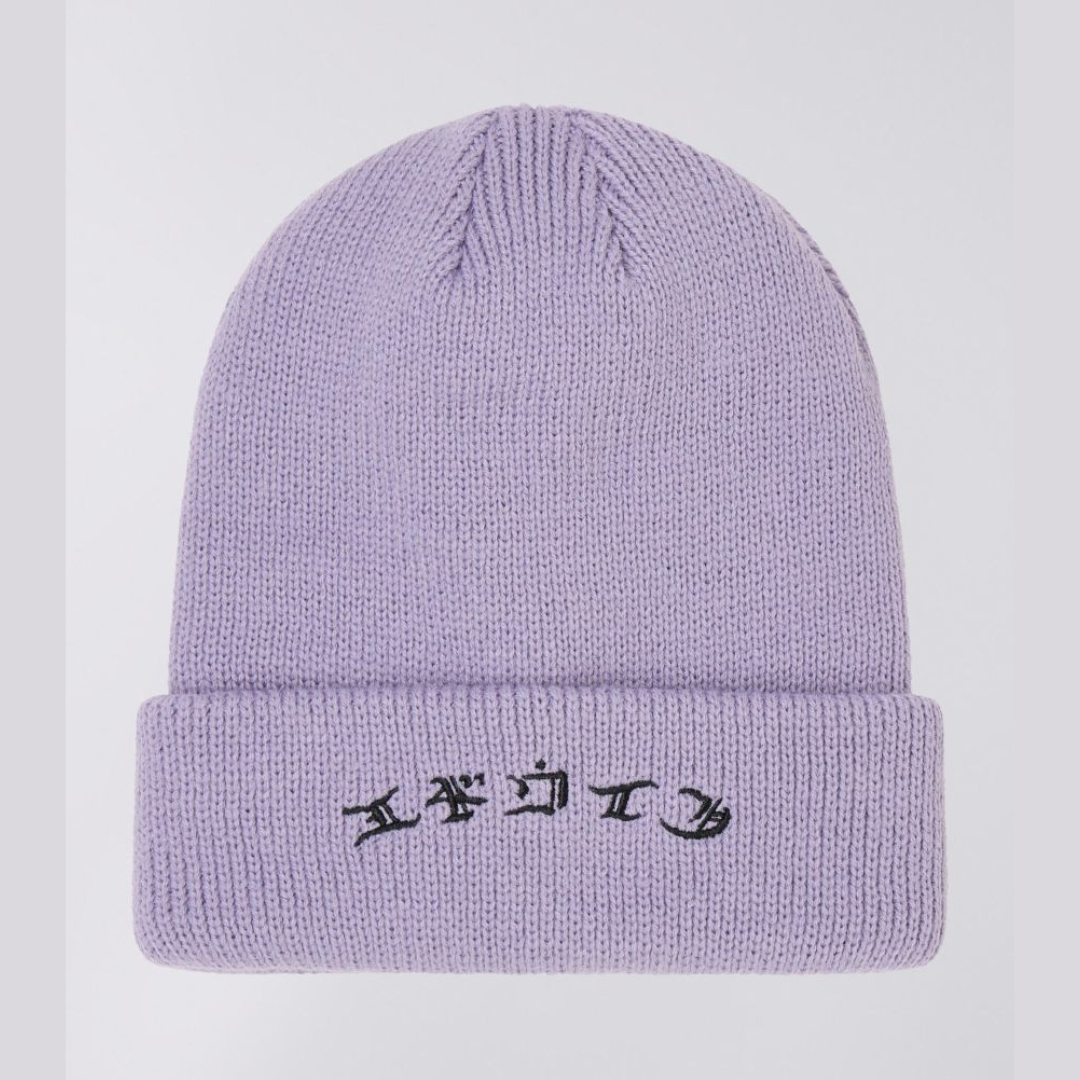 Edwin Gothic Beanie - Soft Purple