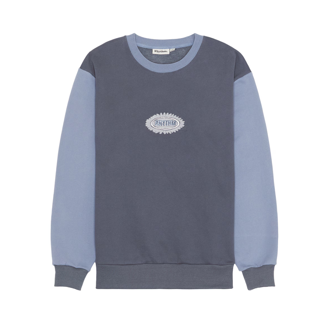 Rhythm Ellipse Sun Fleece - Blue