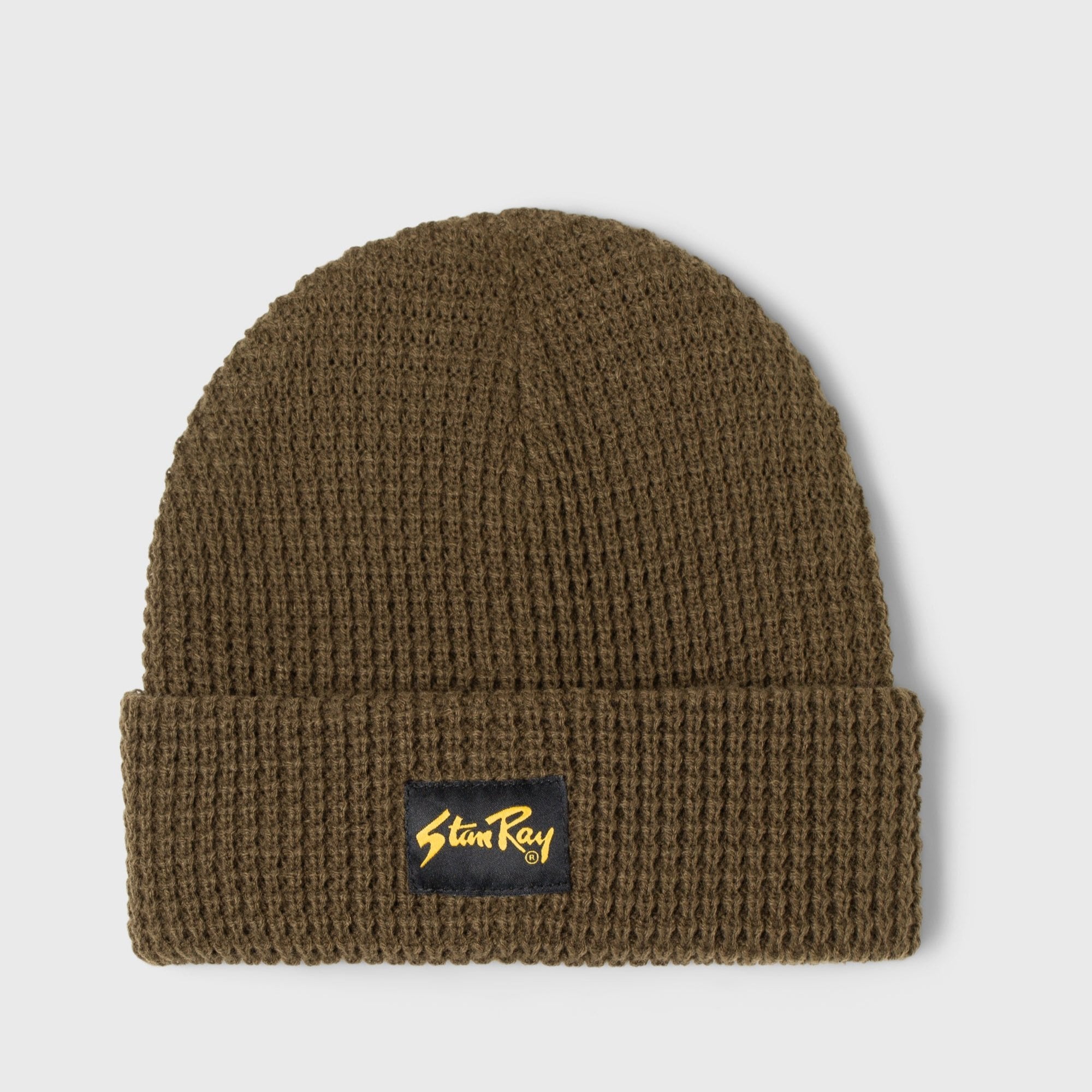 Stan Ray Waffle Beanie - Olive