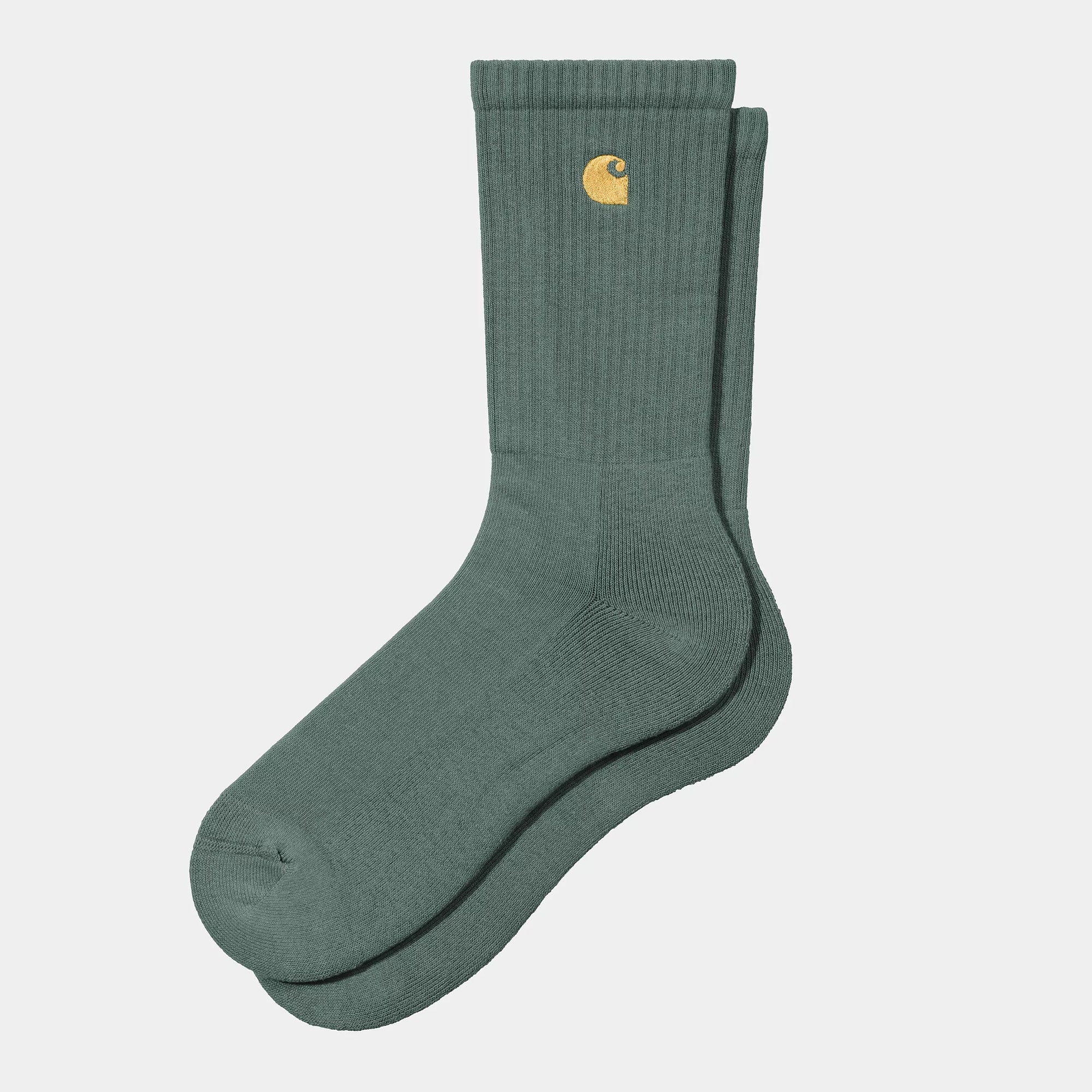 Carhartt WIP Chase Socks - Silver Pine / Gold