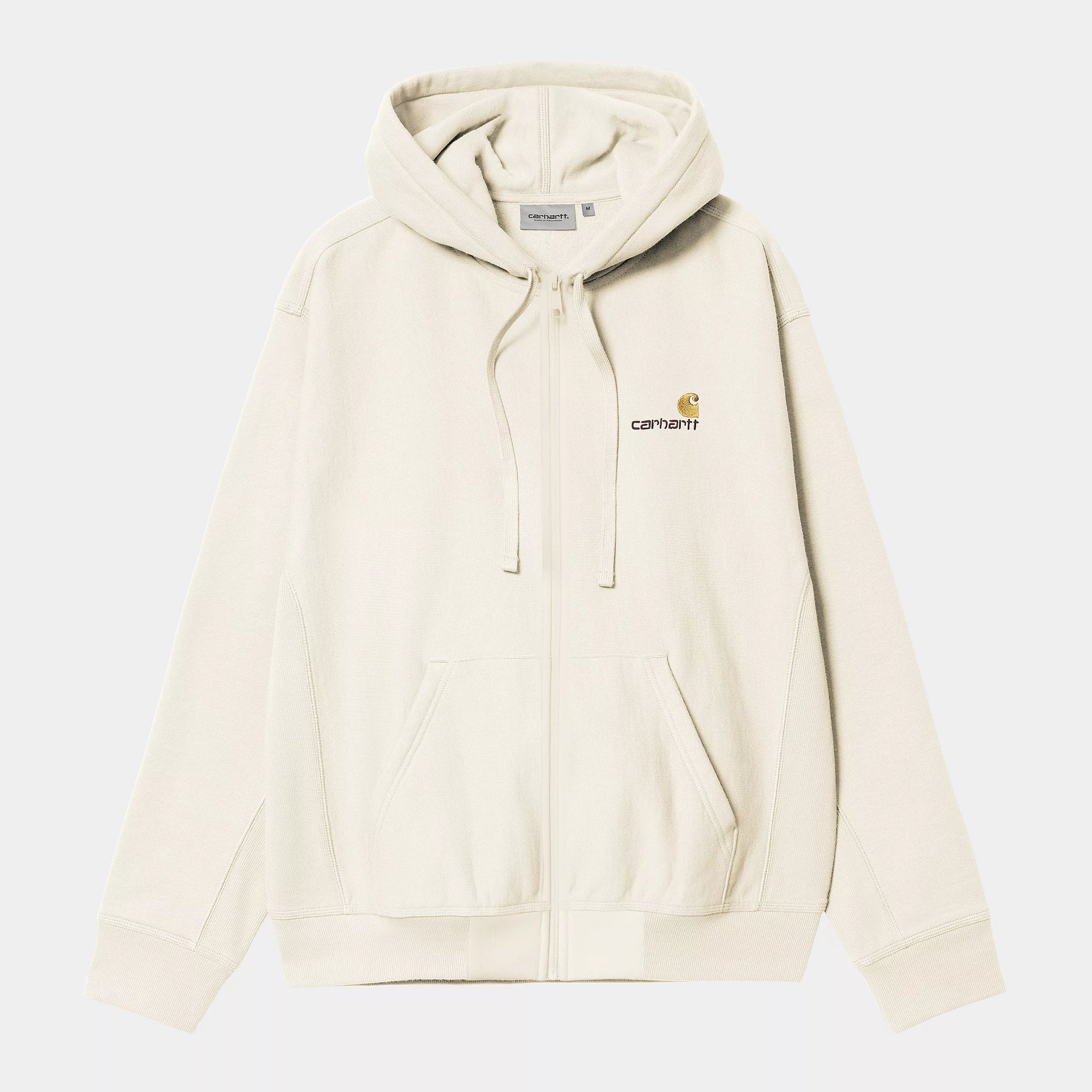 Carhartt WIP Hooded American Script Jacket - Natural