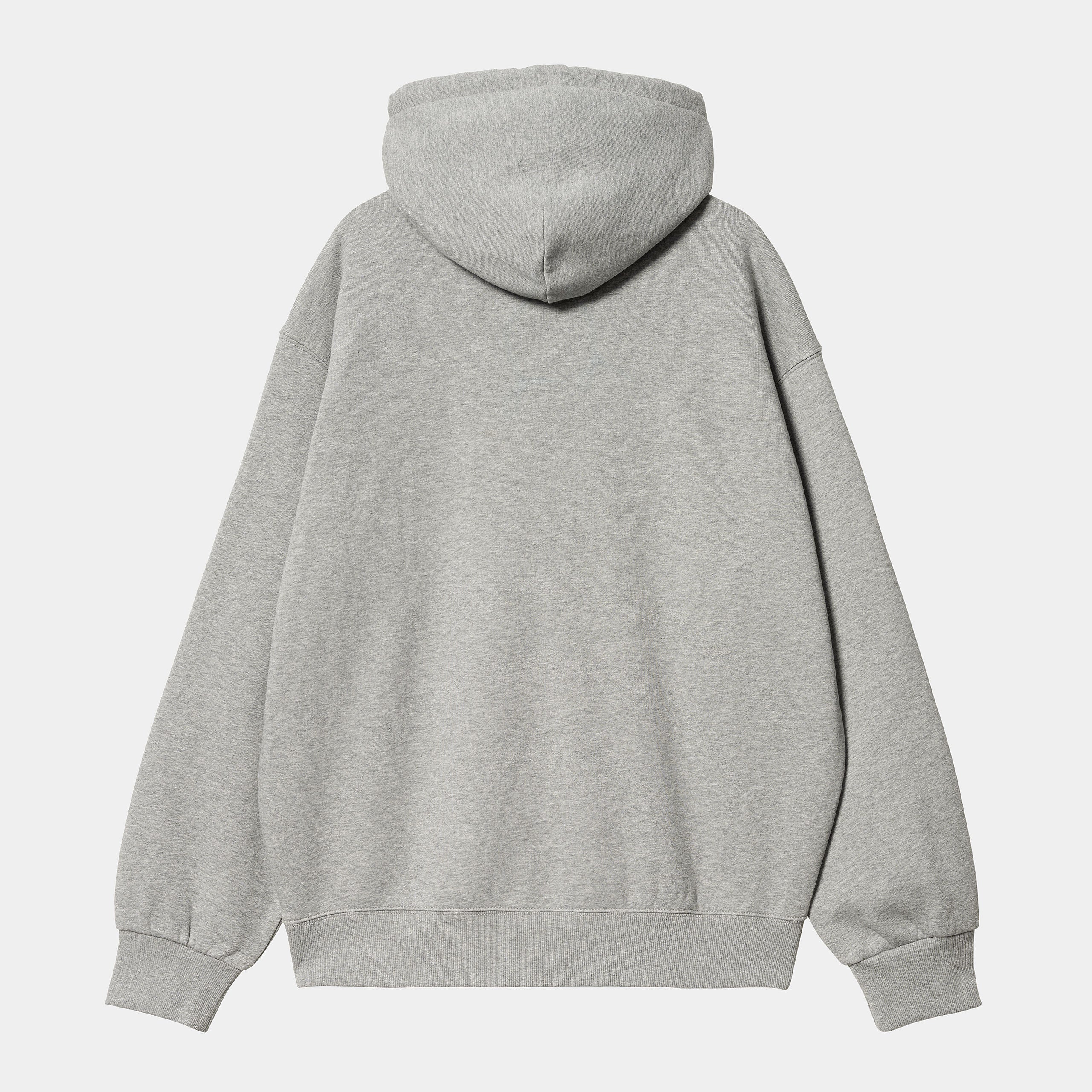 Carhartt WIP Hooded Heart Patch Sweat - Grey Heather